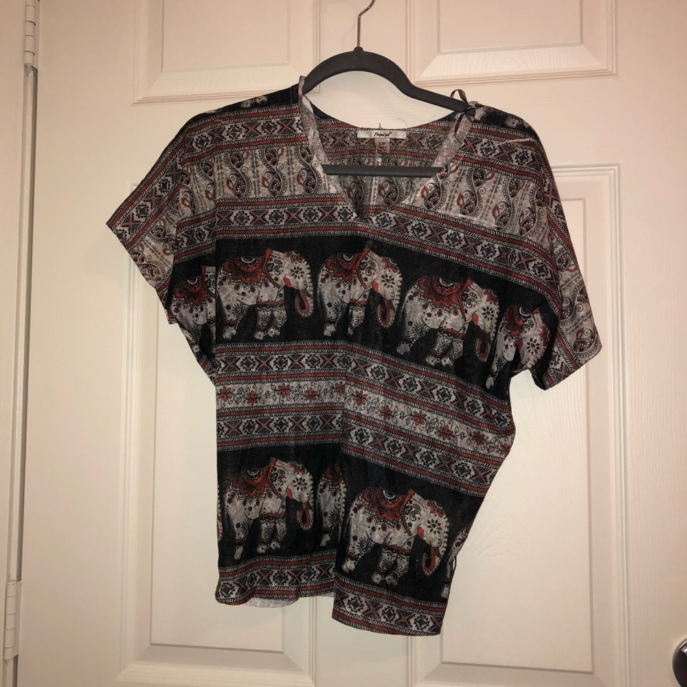Elephant tee